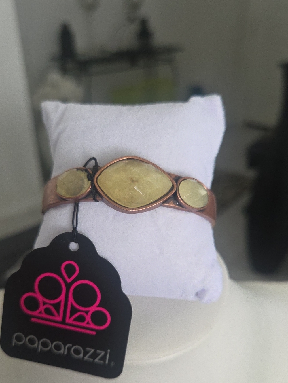Paparazzi Next Stop Olympus Copper Bracelet NWT
